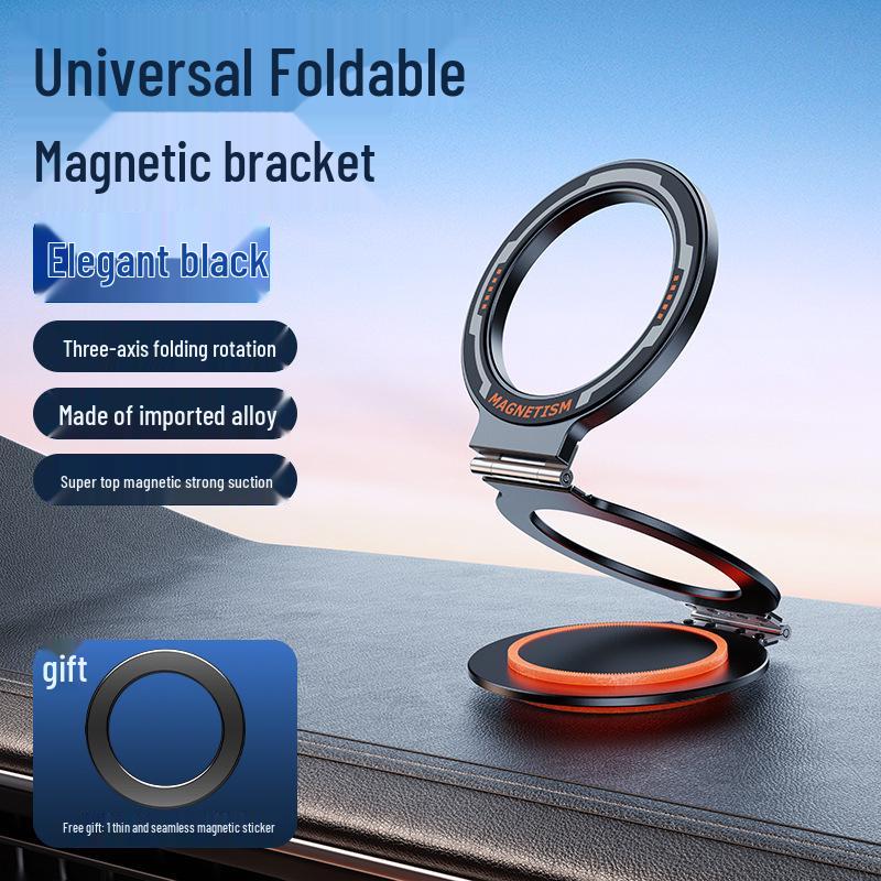 

Magnetic Car Phone Holder: Magsafe-Compatible, Rotatable Dashboard Mount