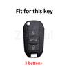 Auto Shell Fob Holder Car Key Case Cover Bag For Citroen C3 C4 C5 C6 Cactus Picasso Xsara For Peugeot 308 3008 508 208 408 307