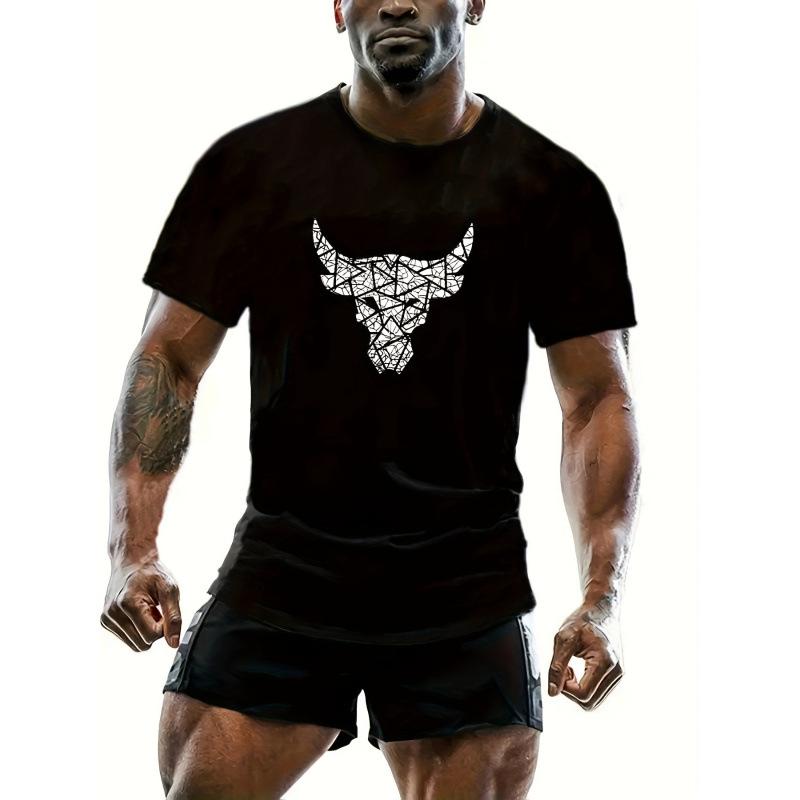 Men's Summer Youth Sports Digital Printed 3D Printed Short Sleeved T-shirts