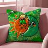Singer F-Feid Luna Cushion Cover Multi-Scene Pillow Cover for Home & Car - Reversible, Soft & Durable for Daily Use