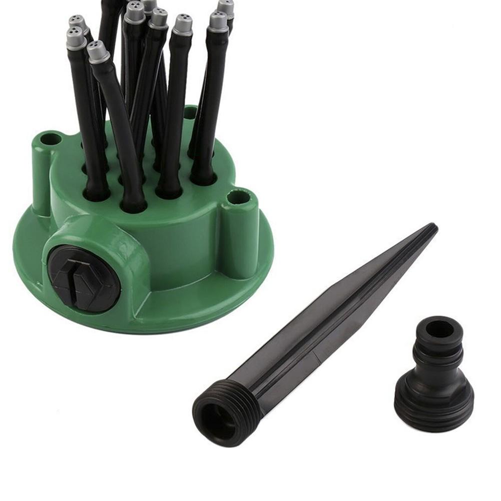 

12-трубный разбрызгиватель воды, автоматически вращающийся на 360 градусов