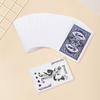 20/1pcs Playing Cards Plastic Coated Paper Deck Poker Cards Funny Family Board Game 54 Cards Waterproof Folding for Adults