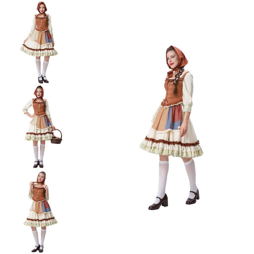 Stylish Farm Girl Maid Outfit For Beer Festival And Themed Events In Spring 2024