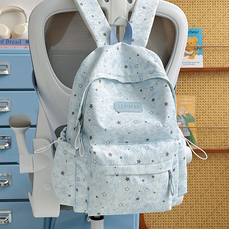 Schoolbag Mori Small Fresh Star Schoolbag for Junior High School Students Cute Backpack for Women High-end Sense Lightweight Men's and Women's 