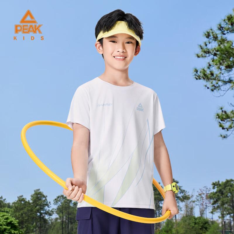 PEAK Kids Breathable Sport T-Shirt 130 белый