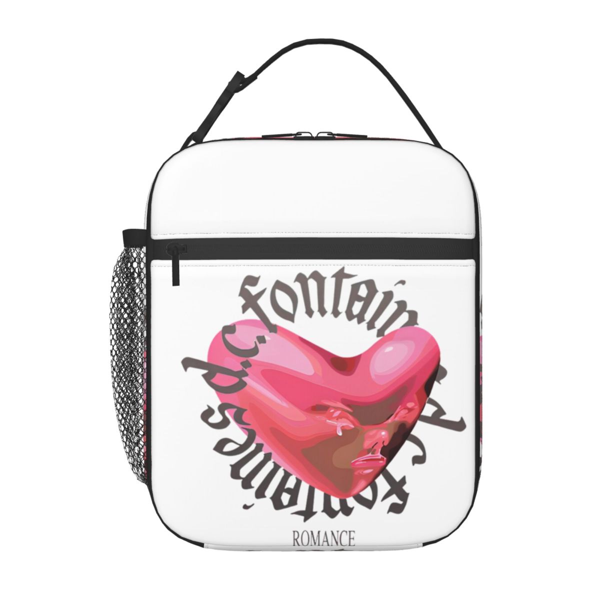 Fontaines DC Romance Sac à déjeuner isotherme pour femmes enfants Boîtes alimentaires portables Boîte à lunch thermique Sac fourre-tout One Size