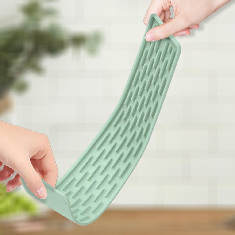 Drip Protection Pads Waterproof Cleaning Faucet Water Catcher Mat Heat-insulation Kitchen Gadgets for Home Bathroon Accessories