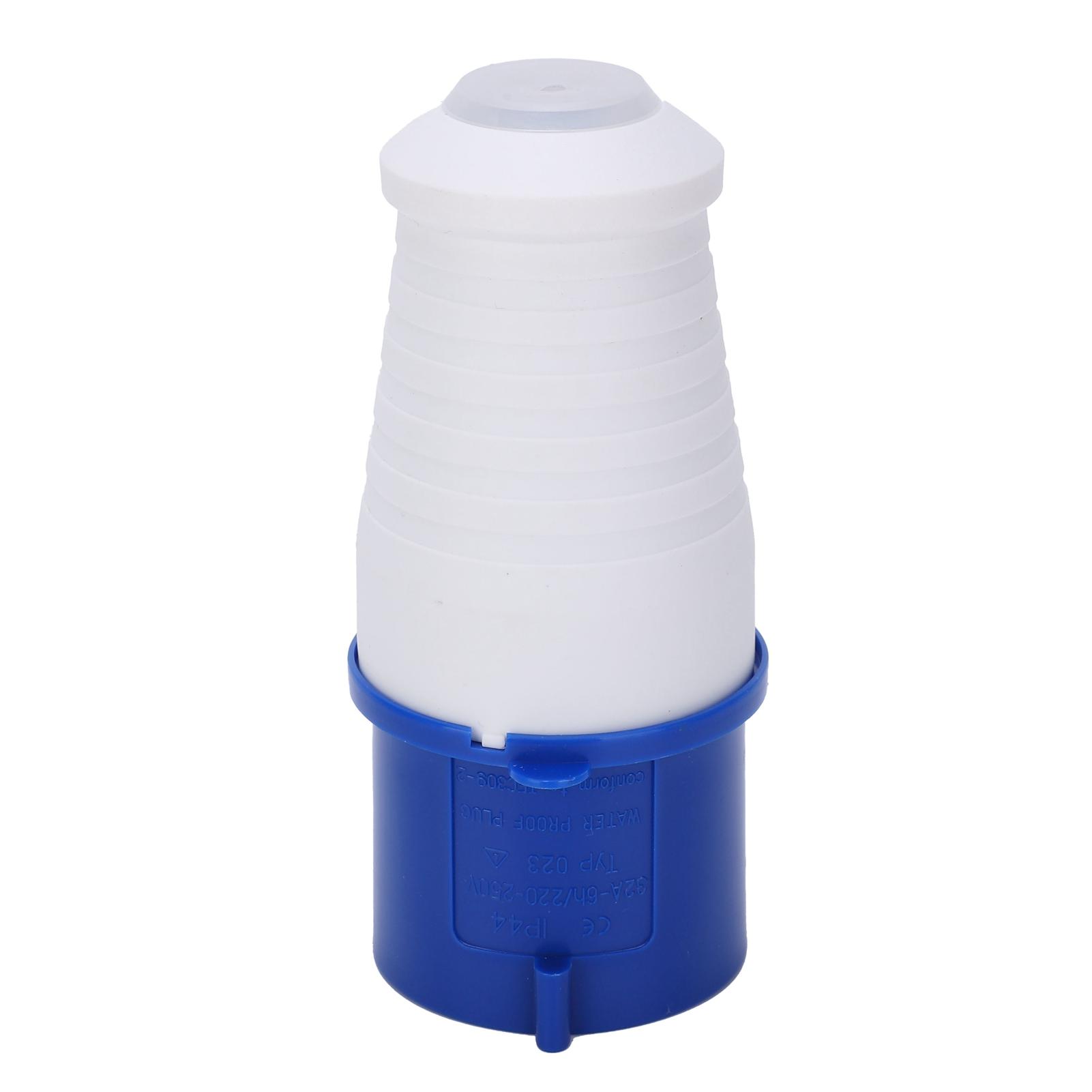 

Промислова вилка живлення 3-контактна 1-фазна вибухобезпечна водонепроникна розетка 32A 220-250V