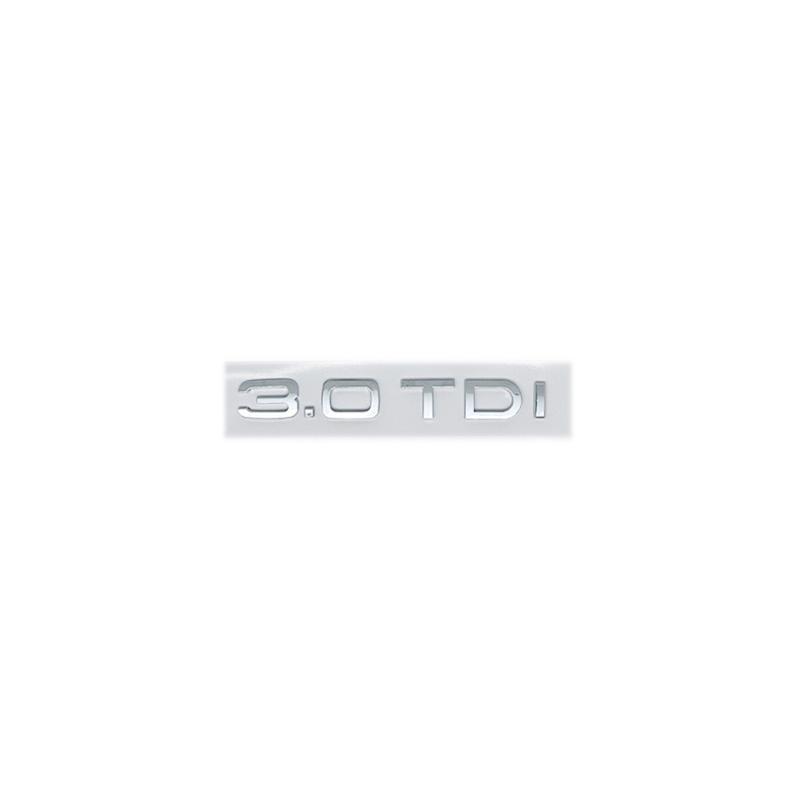 3D 1.9 2.0 2.5 3.0 4.0 TDI Car Trunk ABS Badge Emblem Rear Tailgate Fender Door Adhesive Badge For Audi A4 A5 A6 A7 A8 Q3 Q5 Q7
