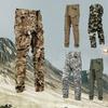 Taktické plyšové kalhoty Pánské X7 Soft Shell Fleece Větruodolné Voděodolné Camo Combat Teplé kalhoty Treking Cargo Kalhoty s velkou kapsou odolné proti opotřebení