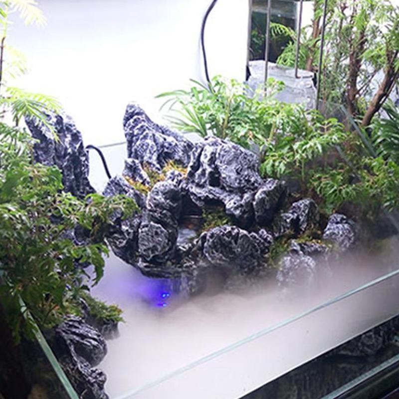 LED Buntes Aquarium Reptil Haustier Nebelmaschine Beleuchtung Reptilien Amphibien Beleuchtung Sprüher