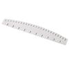 Piano String Gauge with Clear Scales Metal Measuring Ruler for Guitar Ukulele Stringed Instrument
