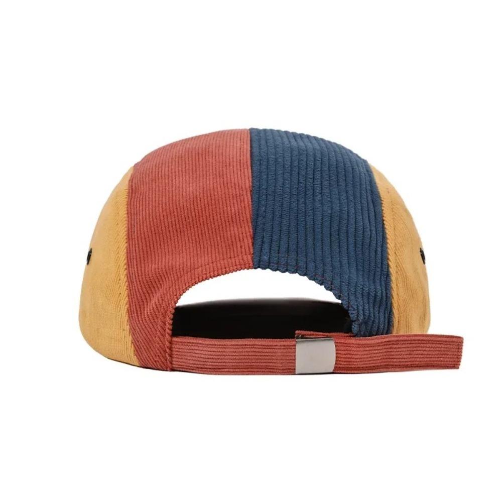 New Color Matching Corduroy Vintage Couple Baseball Cap Soft Top Unisex for Men Women Outdoor Fall Winter Warm Fashion Hat