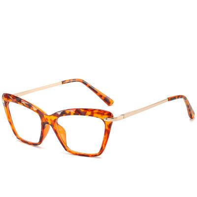 Montatura per occhiali vintage cat-eye da donna Montatura per occhiali ottici retrò Montatura per occhiali scolpita Occhiali finti trasparenti Oculos