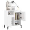 VidaXL Buffet White High Gloss 60x35x70 Cm Engineered Wood 821150