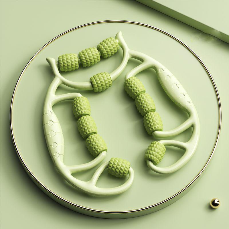 

12 раундов кругового массажа для похудения мышц ног, растяжки и расслабления, оборудование для похудения ног, артефакт для похудения ног, круговой зажим для ног