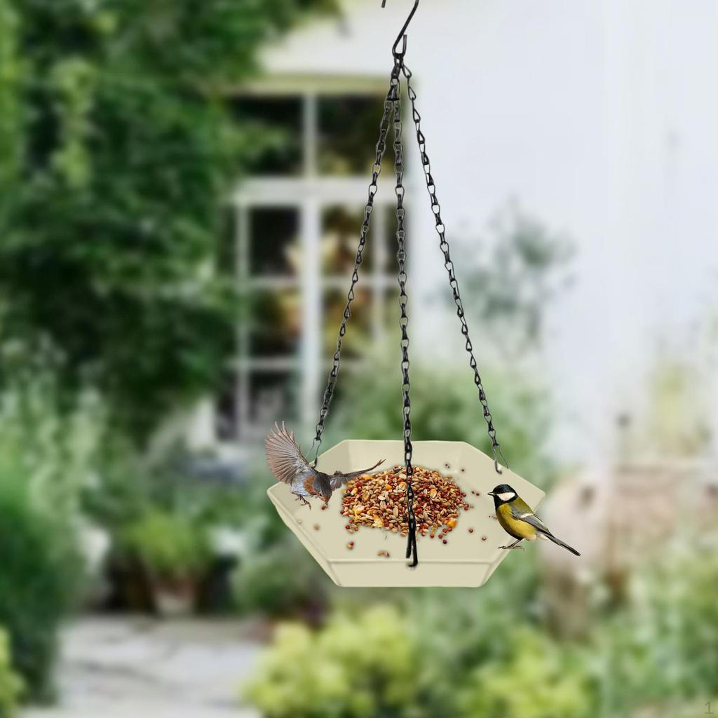 Bird Bath for Garden, Hanging Feeder, Water Bowl