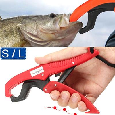 1PC Outdoor Fishing Lip Grip Floating Clamp Pliers Fish Controller Fishing Tools 2 Sizes Optional YSL