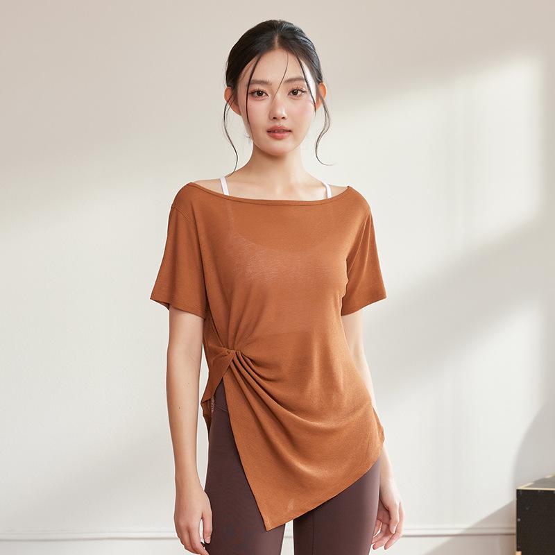 

Women s Plus Size Quick Dry Yoga & Running Short Sleeve Top - Summer 2026 4XL