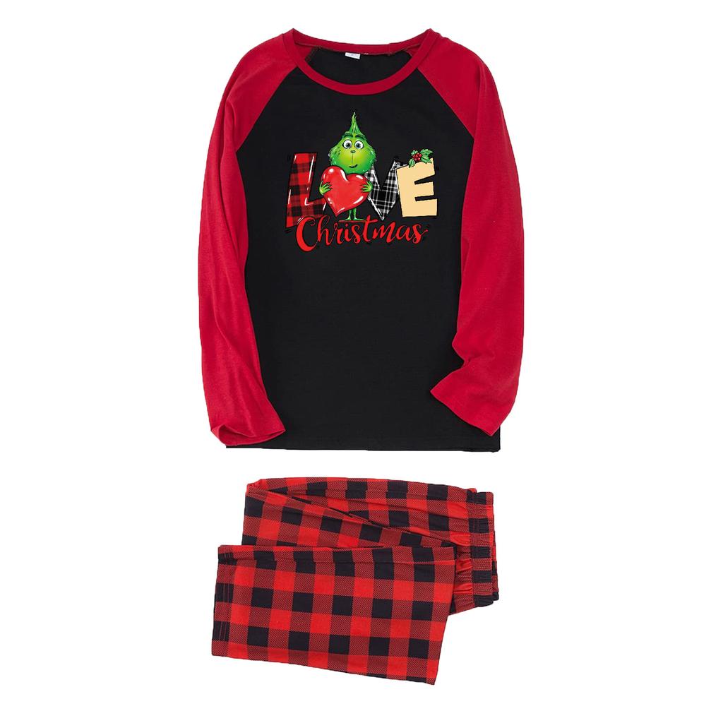 Passende Familiensets mit Weihnachtsmotiven, Langarmshirts und Hosen