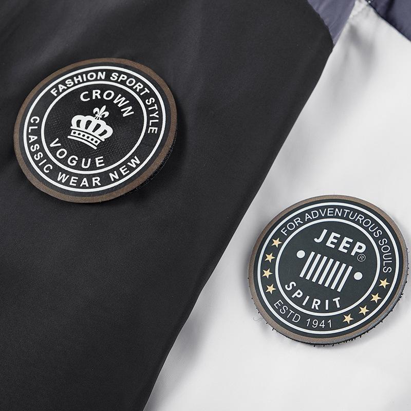 Padded Jacket Men's Autumn and Winter Casual Flight Jacket Padded Jacket Piled and Thickened Loose Padded Jacket