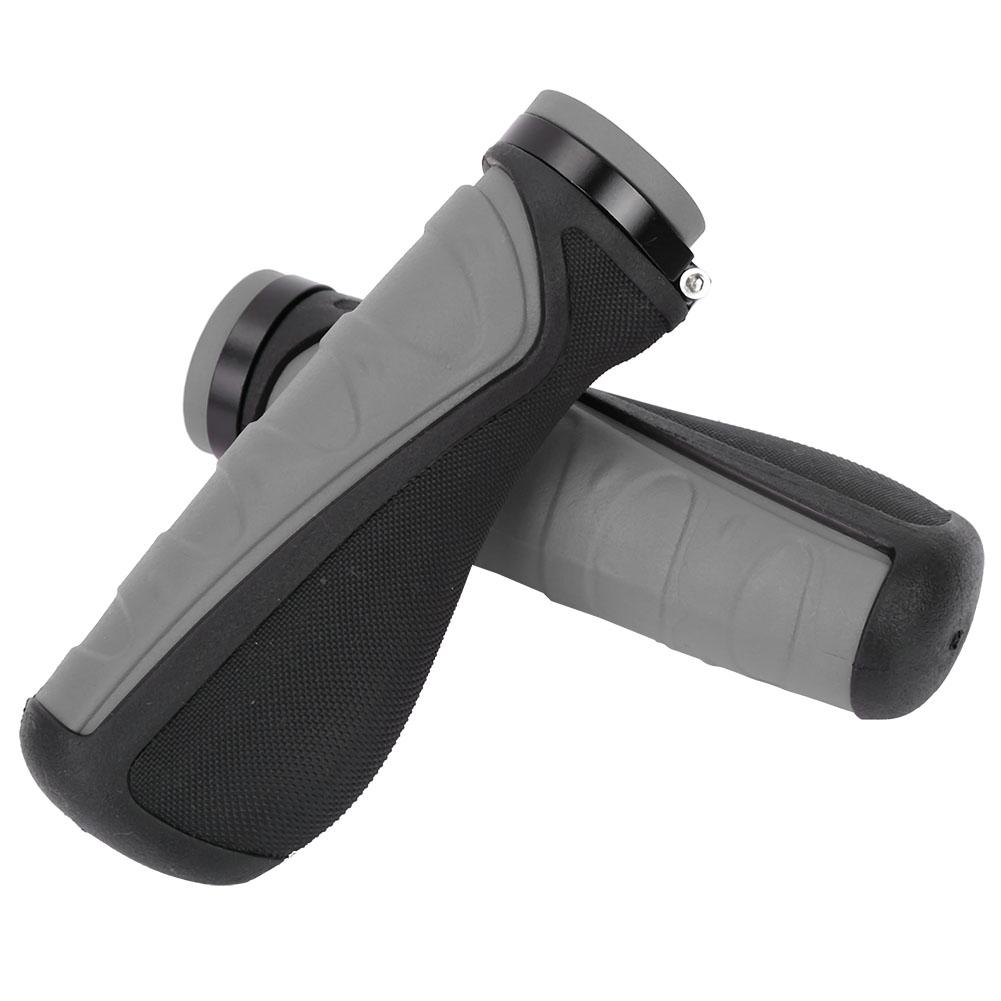 Cycling Handle Bar Anti Slip Grips Lock On Mountain Bike Handlebar Grips(black)