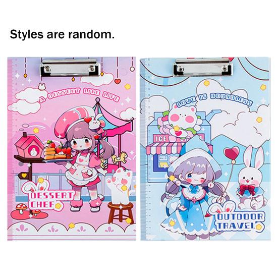 Multi-Function A4 Clipboard with Low-Profile Clip Portable Writing Pad for Students Office Paper Organizer for Exam Filing Desk Use