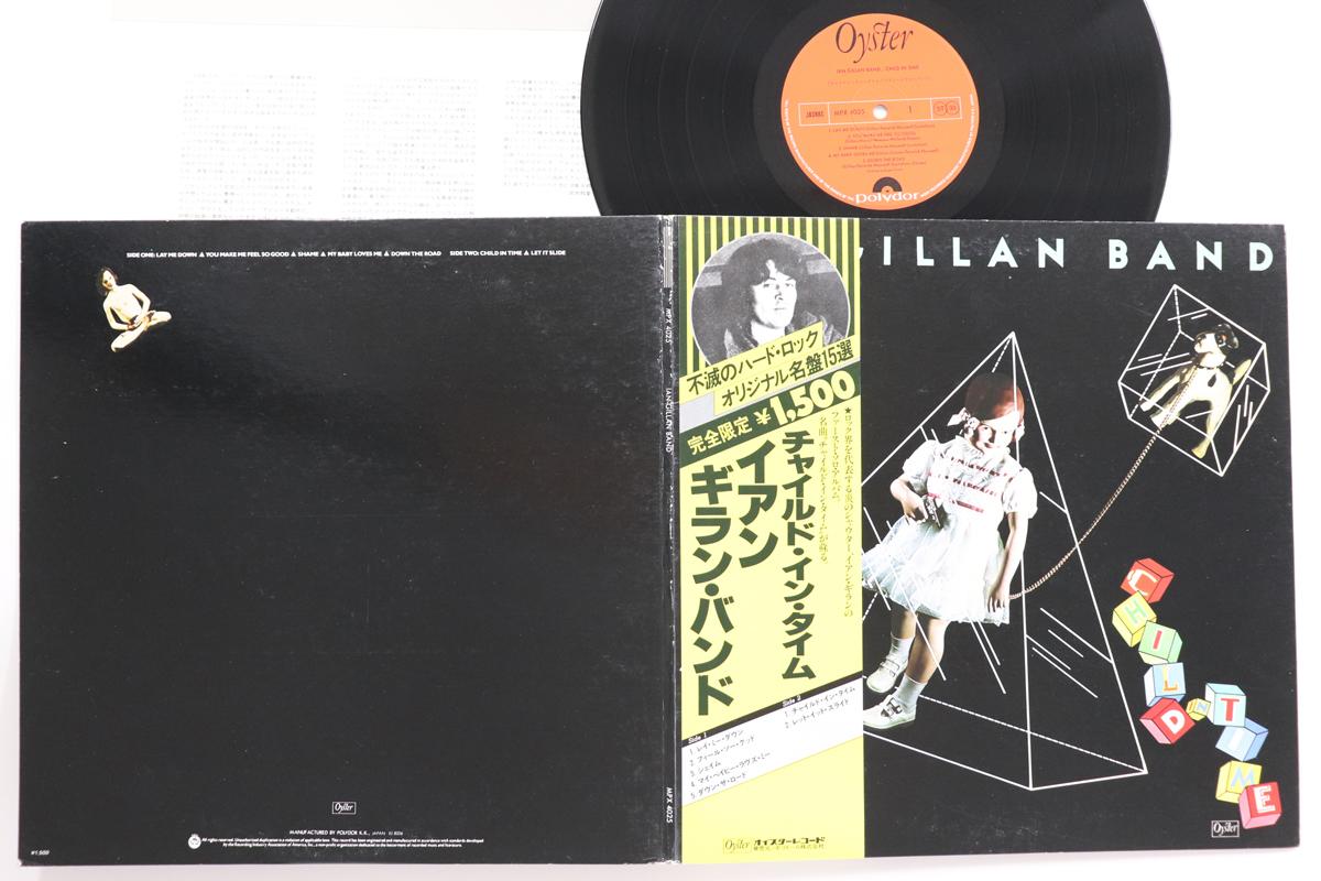 

LP Пластинка IAN GILLAN BAND - Child In Time MPX4025 OYSTER 1980 Япония Оби Рок Б/У