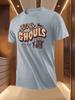 "Let'S Go Ghouls" Graphic Tshirt - Breathable Lightweight...
