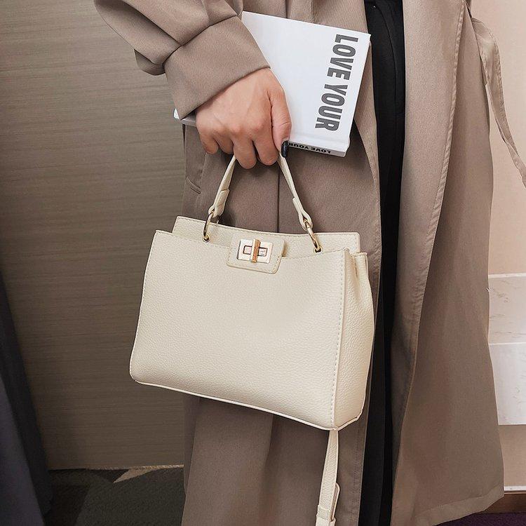 Simple Urban Shoulder Bag for Women Small Square European and American Bag Large Capacity Women's PU Bag