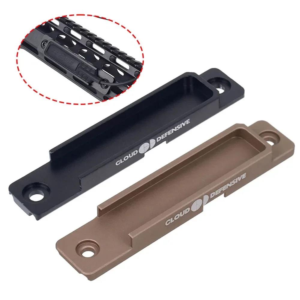 Tactical Metal Slot Flashlight Mount Base for MLOK System Hunting Shooting CS Game Accessories M300/M600 SF Port DBAL-A2 Switch2