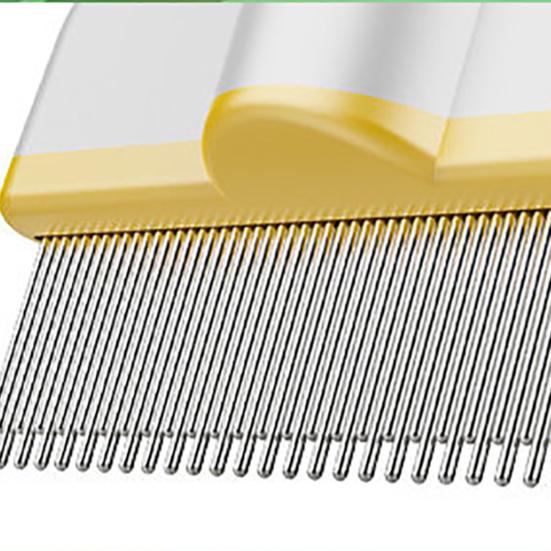 Self-Cleaning Pet Grooming Comb 180-Degree Rotatable Dog Detangling Brush Loose Fur Remover Comb for Long And Short Hair Cats Dogs