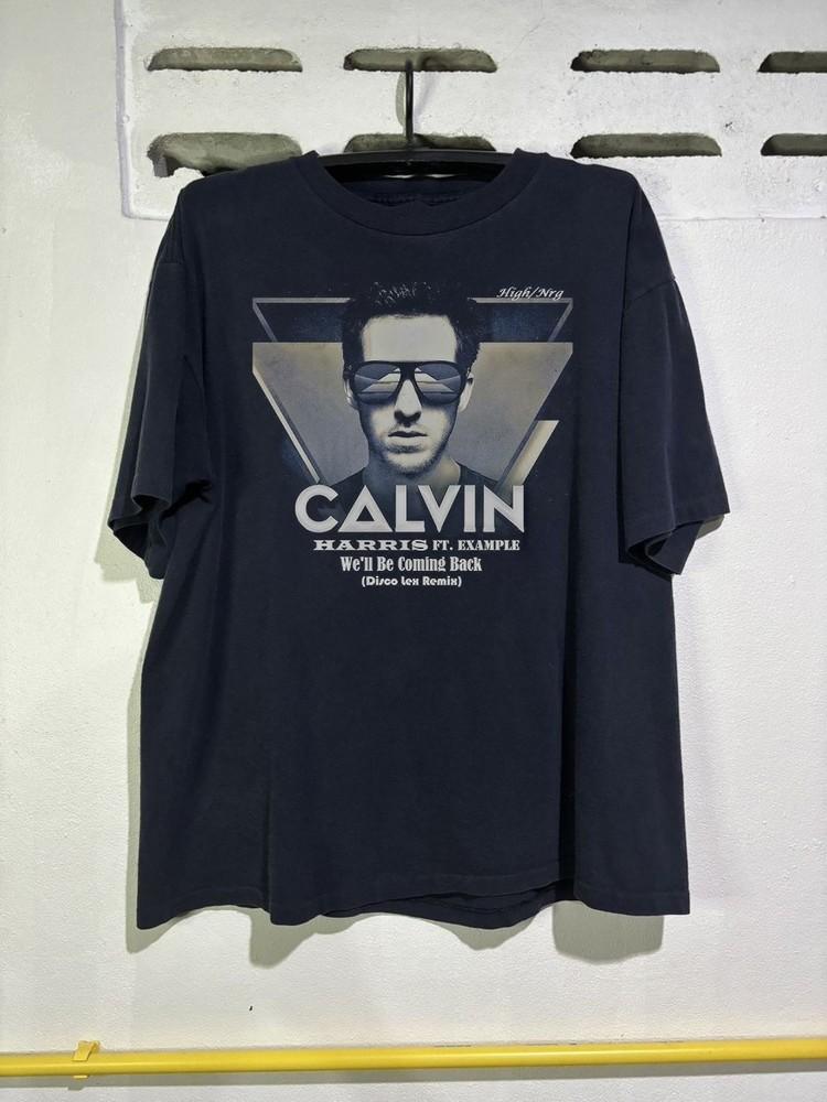 Calvin Harris  We#039;ll Be Coming Back Cotton Shirt FN1378 Unisex T-Shirt XXXXL