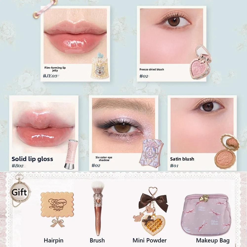 Flower Knows Make-up Set Mittsommer-Märchen Flowerknows Foundation Kleiner Engel Highlighter Erdbeer Rococo Lipgloss 11-teiliges Set