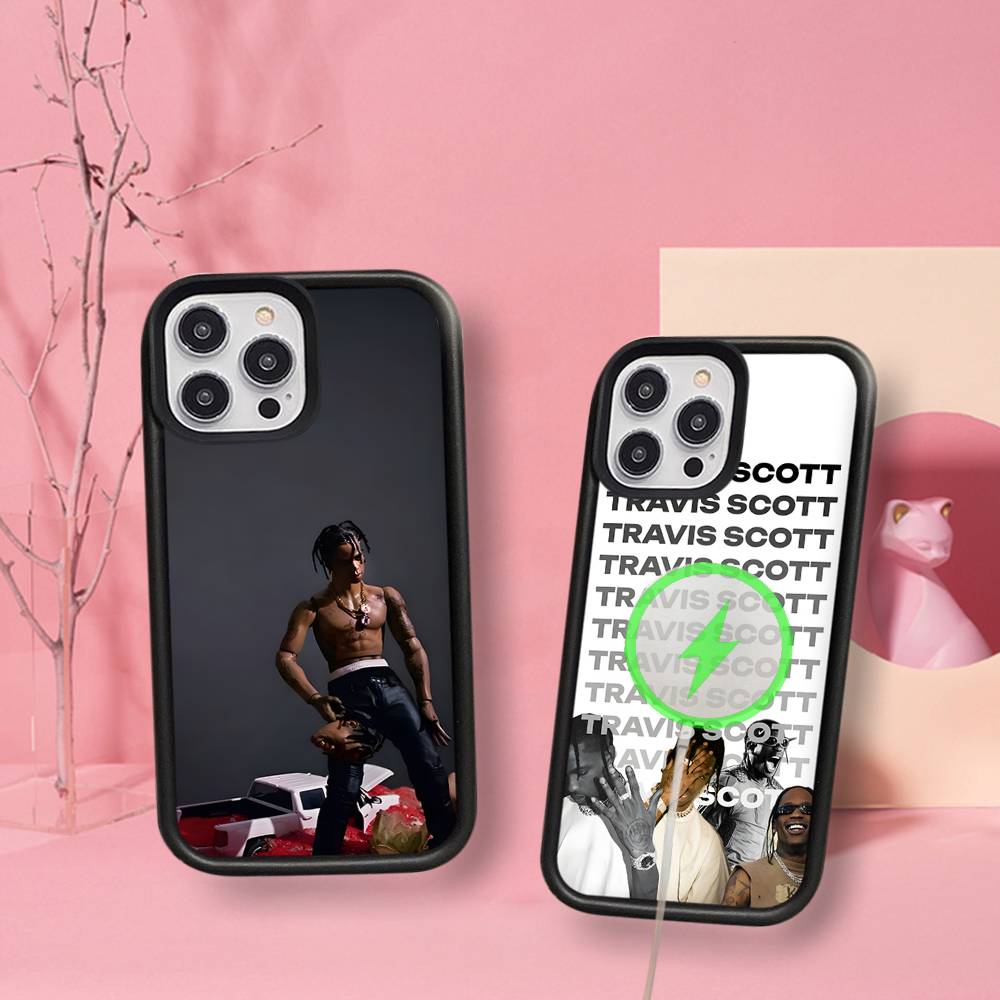Luksusowe Etui Travis Scott Cactus Jack Na Telefon Dla IPhone 17 16 15 14 13 12 11 Pro Max Plus Dla Magsafe Magnetyczna Obudowa