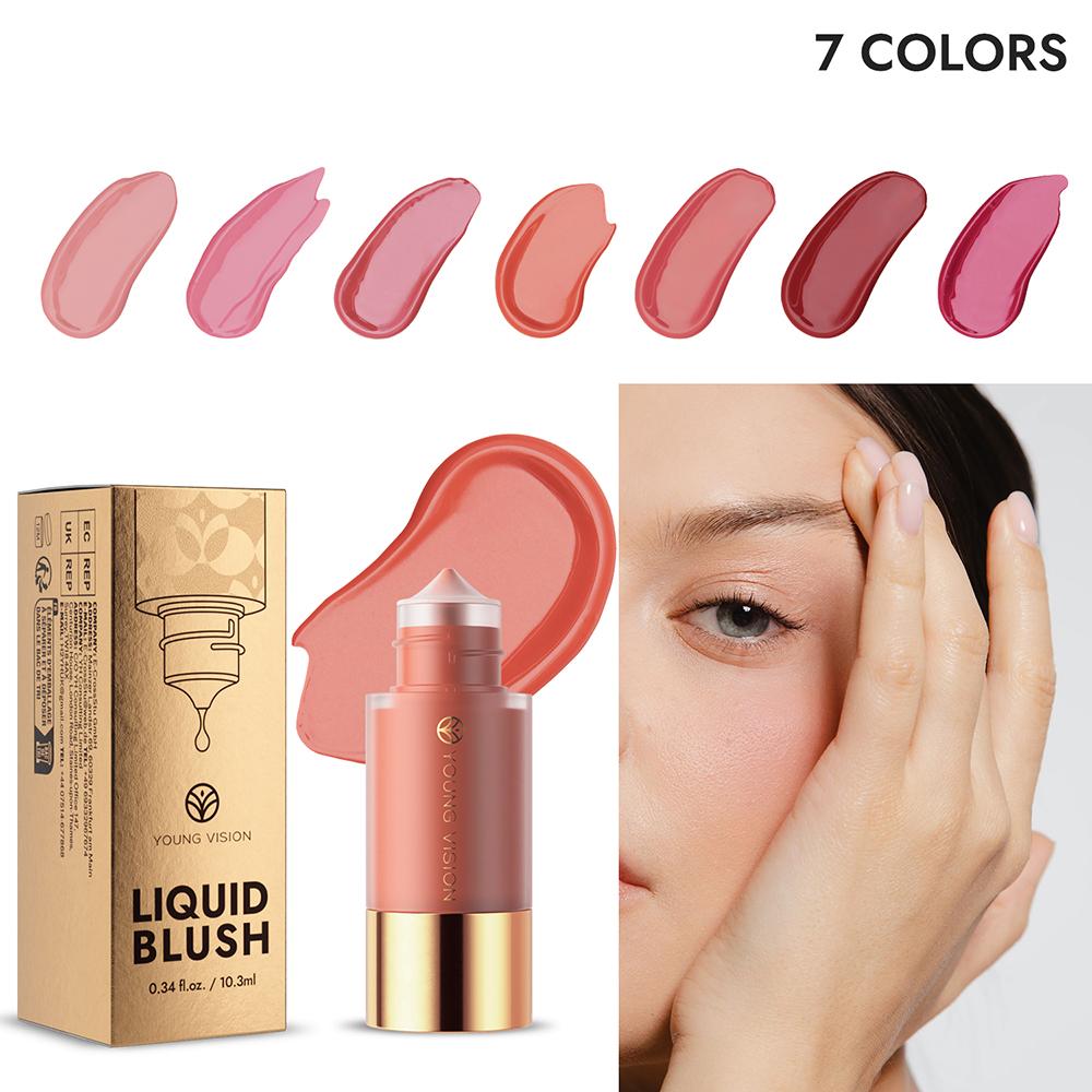 

young vision Liquid blush 7 shades ,Dropper liquid blush color