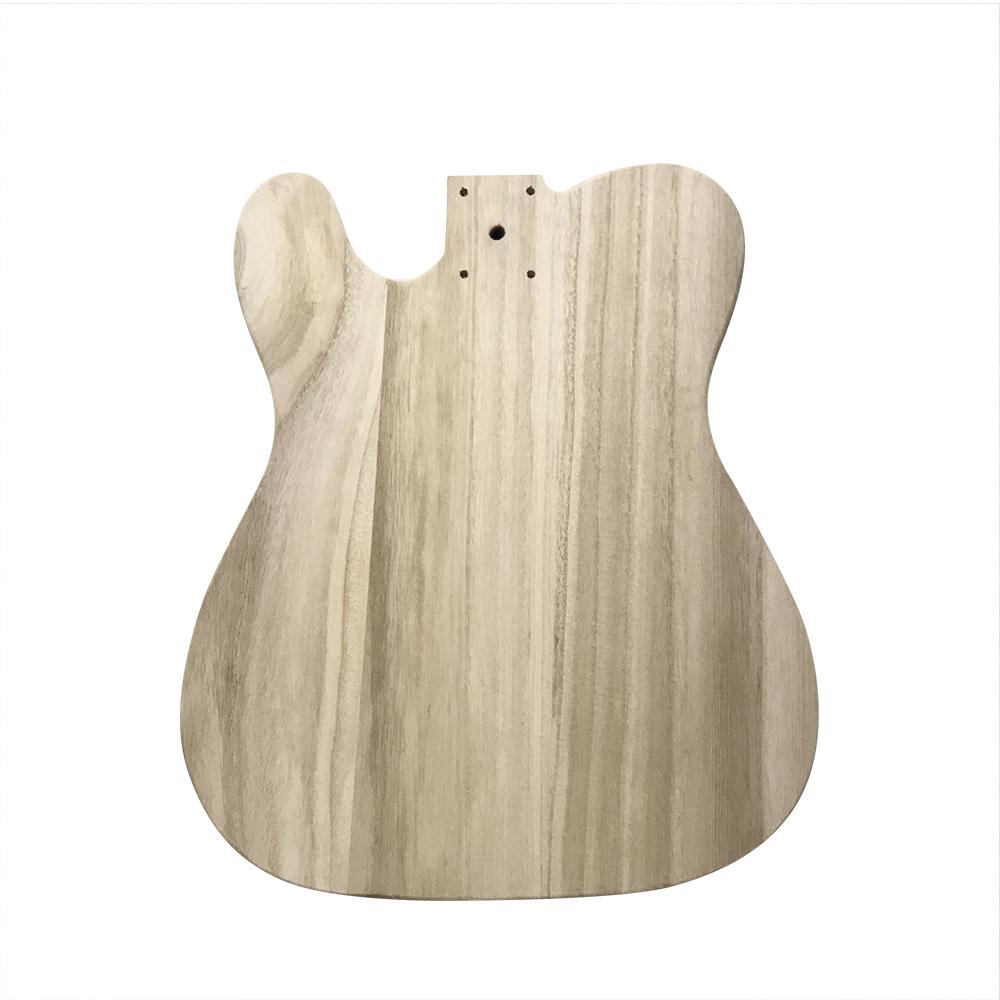 Polished Wood Type Electric Guitar Barrel DIY Electric Maple Guitar Barrel Body For TL Style Guitar