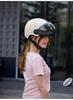 3C Certified Women's Electric Scooter & Motorcycle Helmet - All-Season, Cute, Half-Helmet