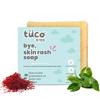 Tuco Kids Skin Rash Handmade Soap With Turmeric, Coconut Oil for Sensitive Skin, Everyday Use for Ages 3+ Kids- 75 G (Pack of 3)