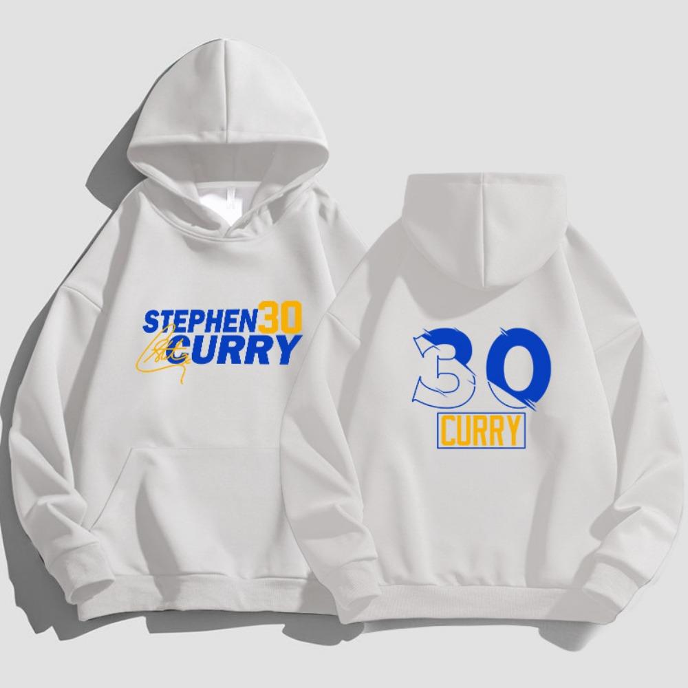 Curry Basketball Hoodie Gold State Sports Coat Warriors Stephen Sweatshirt Black