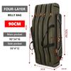 Fishing Gear Bag  Green Waterproof and Wear-resistant Multifunctional Shoulder Bag  Dual Shoulder Carry System