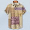 Men Summer Tops Fashion Lapel Quick Drying Men Summer Shirt Casual Men Summer Shirt Men Summer Tops Beachwear