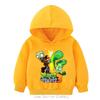 Boys Hoodie Age 4-14 Plants HD Print Zombies Thin Girls Pullover Girls Casual Wear Fall Hoodie Long Sleeve Polyester New Arrivals 2025