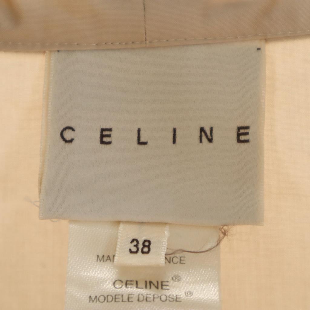 CELINE Made in France Jacket 38 Ivory Women Used