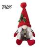 Holiday Hanging Ornaments Faceless Plush Doll, Christmas Tree Ornaments, Knitted Rudolf Stuffed Decorative Baubles Toy, Nordic Window Tabletop Display
