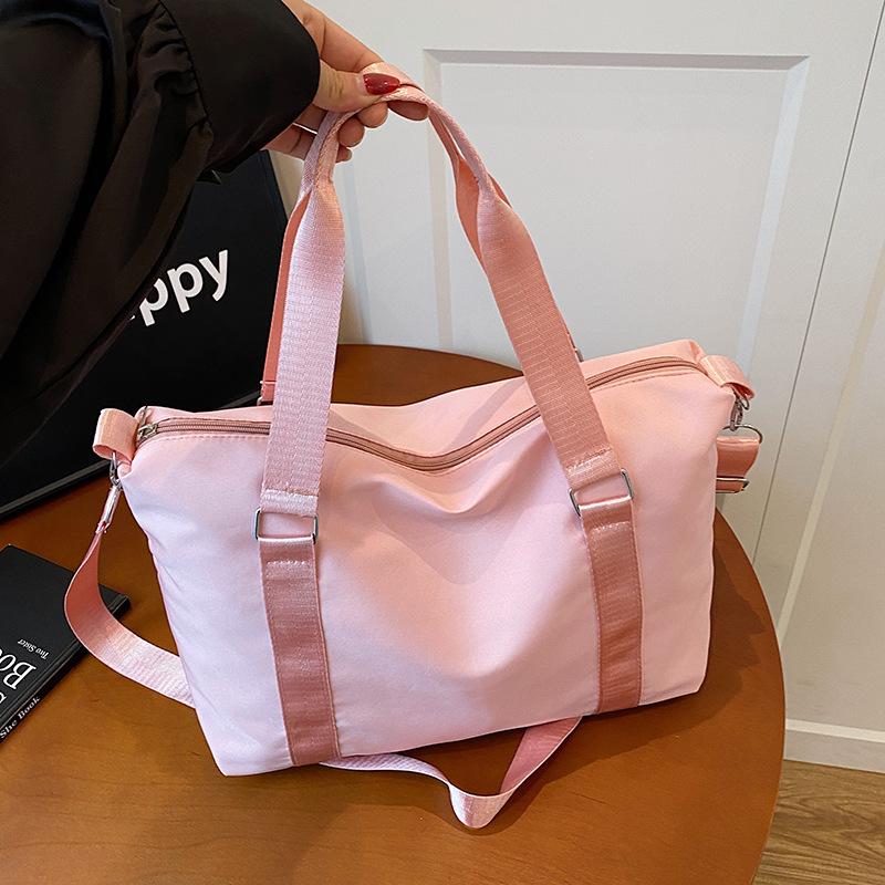 Travel Bag for Men, Hand-held Business Luggage Bag for Women, Fashiable Solid Color Lightweight Travel Luggage Bags