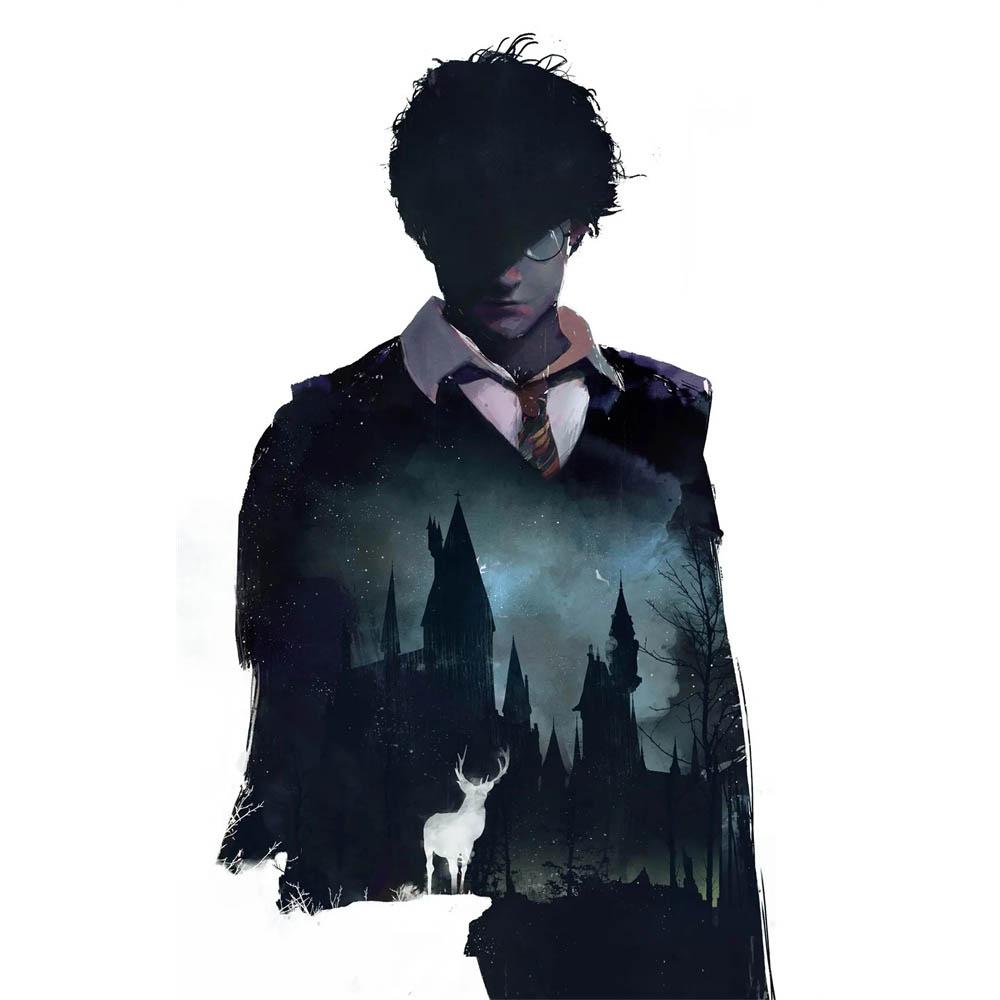 Harry Potter Sale Round Artificial Pattern Printed Hogwarts School Mosaic Diamond Painting Art Stitch 5d New 2026 Big Size