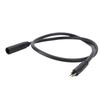 Sykkelmotor Forlengelseskabel 60CM Lengde 6 Pins Regntett ABS Hjulmotor Forlengelseskabel