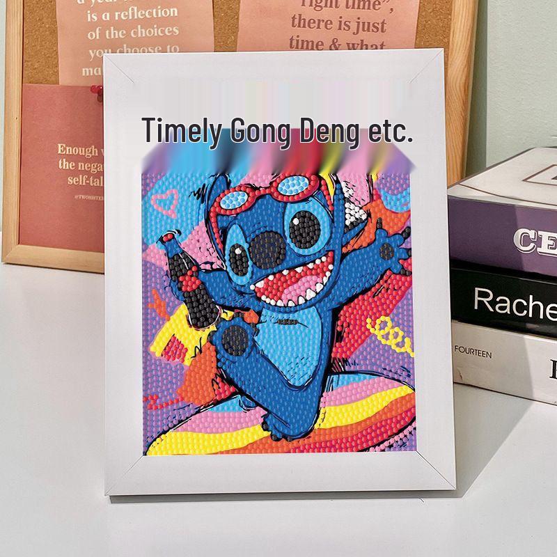 Sanrio Children's Diamond Painting with Frame Stickers - DIY Handmade Gift Set