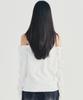 Nigaennikol Strap Twin Off Shoulder Top_White